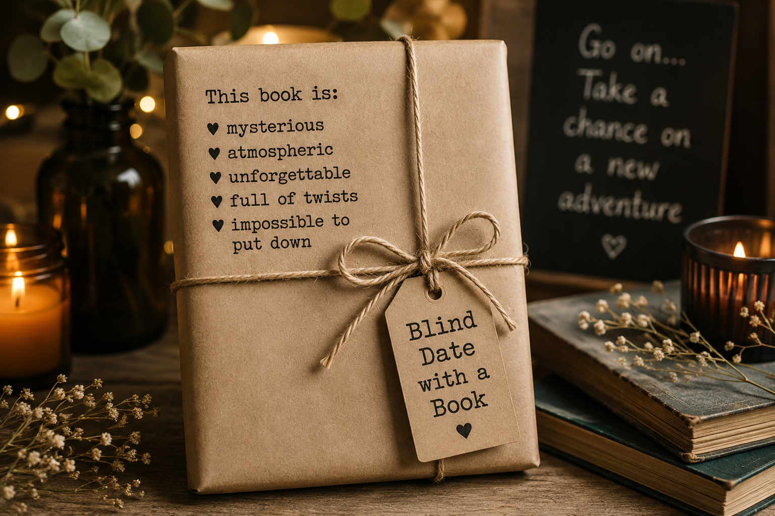 Blind Date With a Book at Hallowed Ink Bookstore