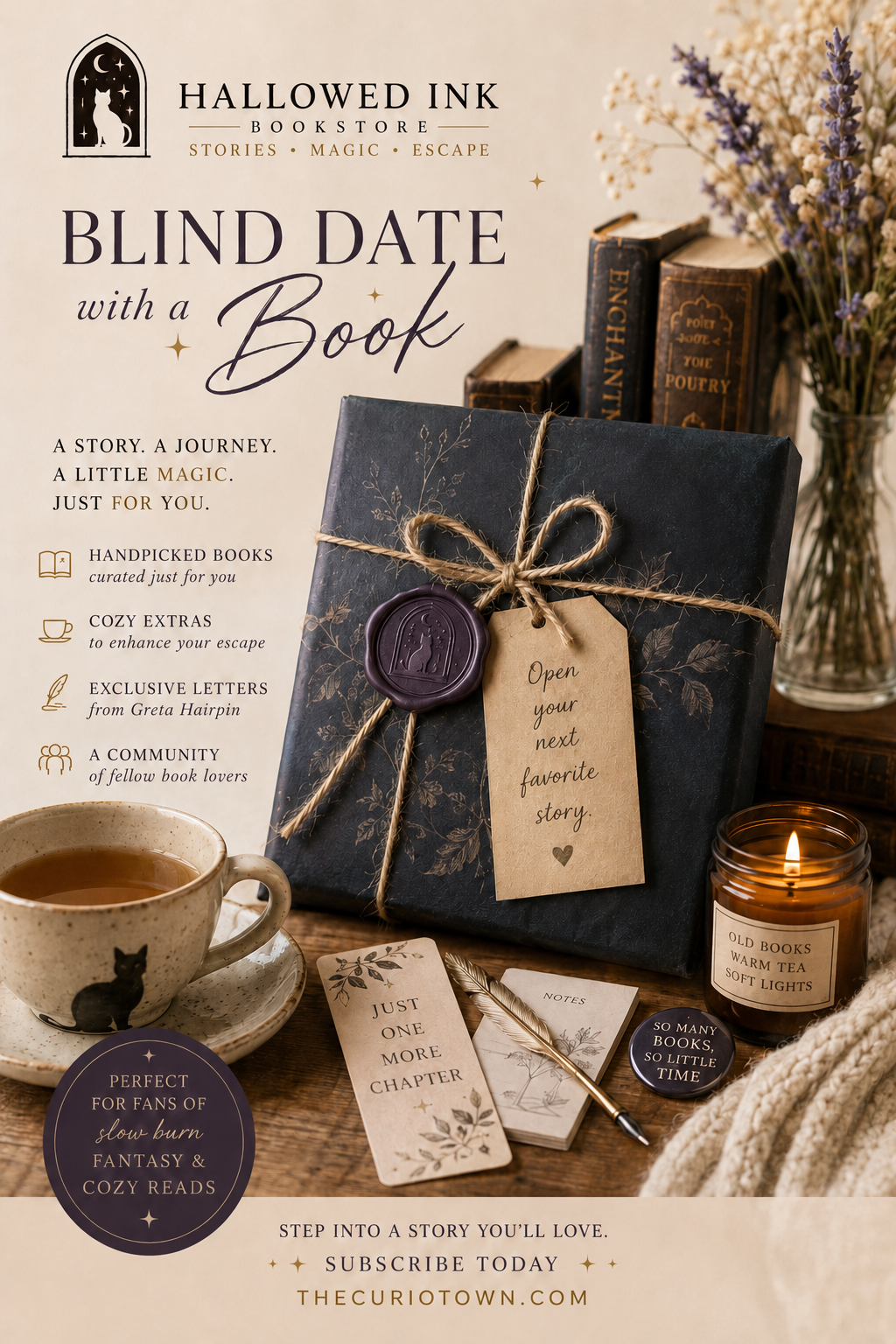 Hallowed Ink Bookstore’s Blind Date With a Book